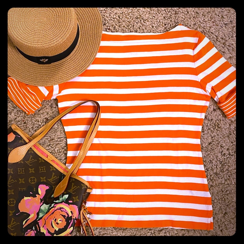 Lauren Ralph Lauren Boat neck Tee M